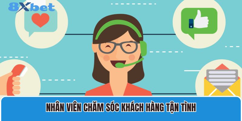 Nhân viên chăm sóc khách hàng tận tình